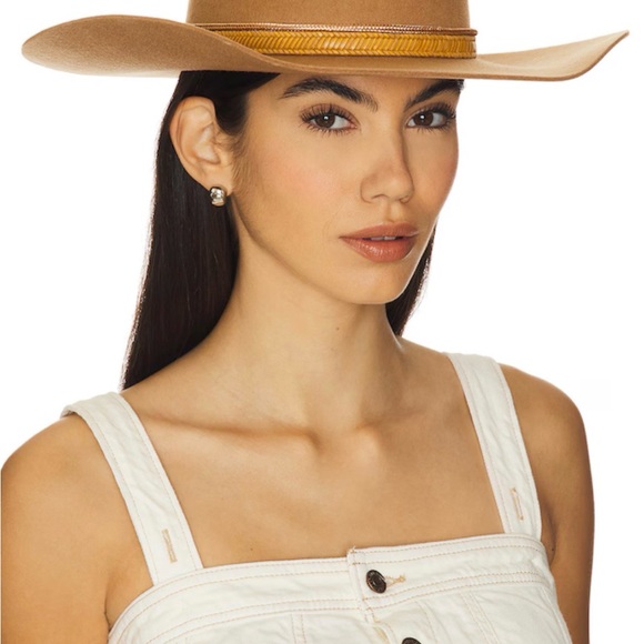 Lack Of Color Accessories - Lack Of Color Camel Rancher Hat with Braided Band- Never Been Worn